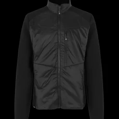 ID herre hybrid jakke sort str. 2XL