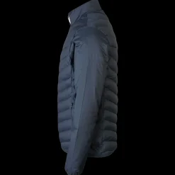 ID herre padded jakke stretch navy str. L