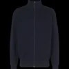 ID herre sweat cardigan navy str. M