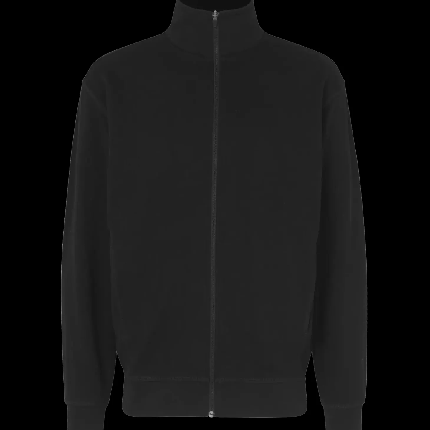 ID herre sweat cardigan sort str. M
