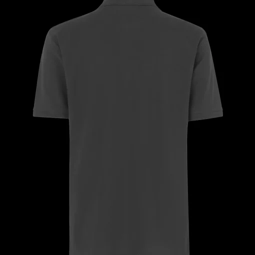 ID klassisk herre poloshirt koks grå str. L
