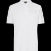 ID klassisk herre poloshirt hvid str. M