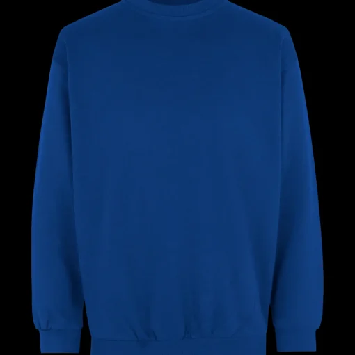 ID klassisk herre sweatshirt kongeblå str. 2XL