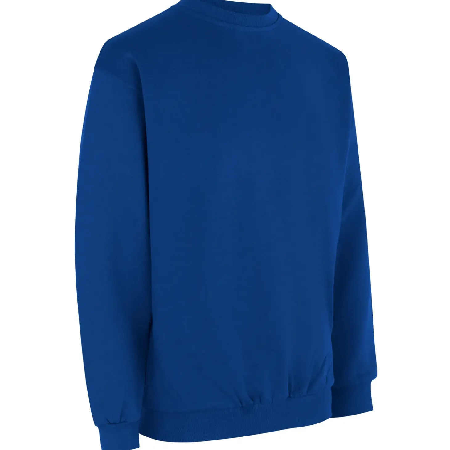 ID klassisk herre sweatshirt kongeblå str. 2XL