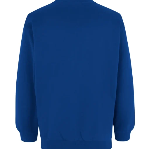 ID klassisk herre sweatshirt kongeblå str. 2XL