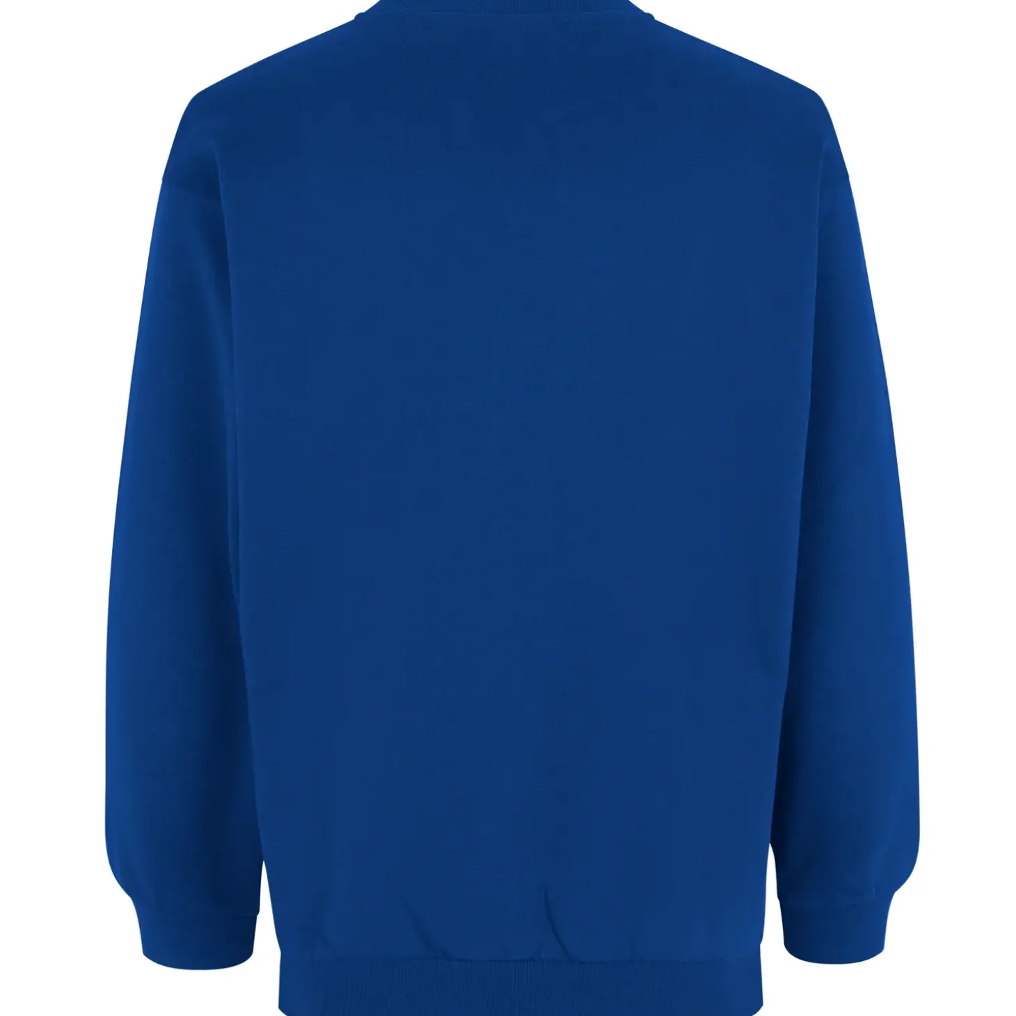 ID klassisk herre sweatshirt kongeblå str. 2XL