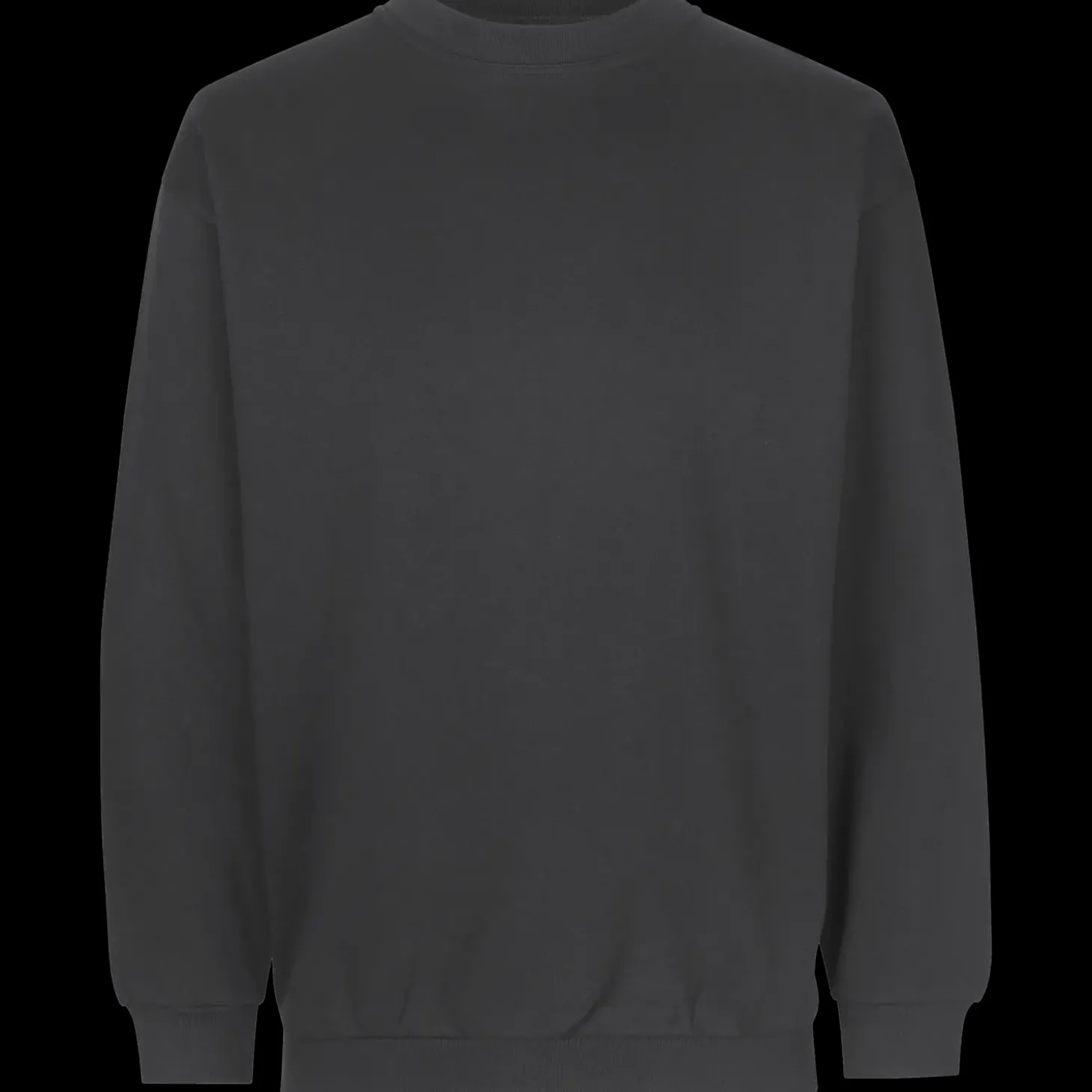 ID klassisk herre sweatshirt koks grå str. L