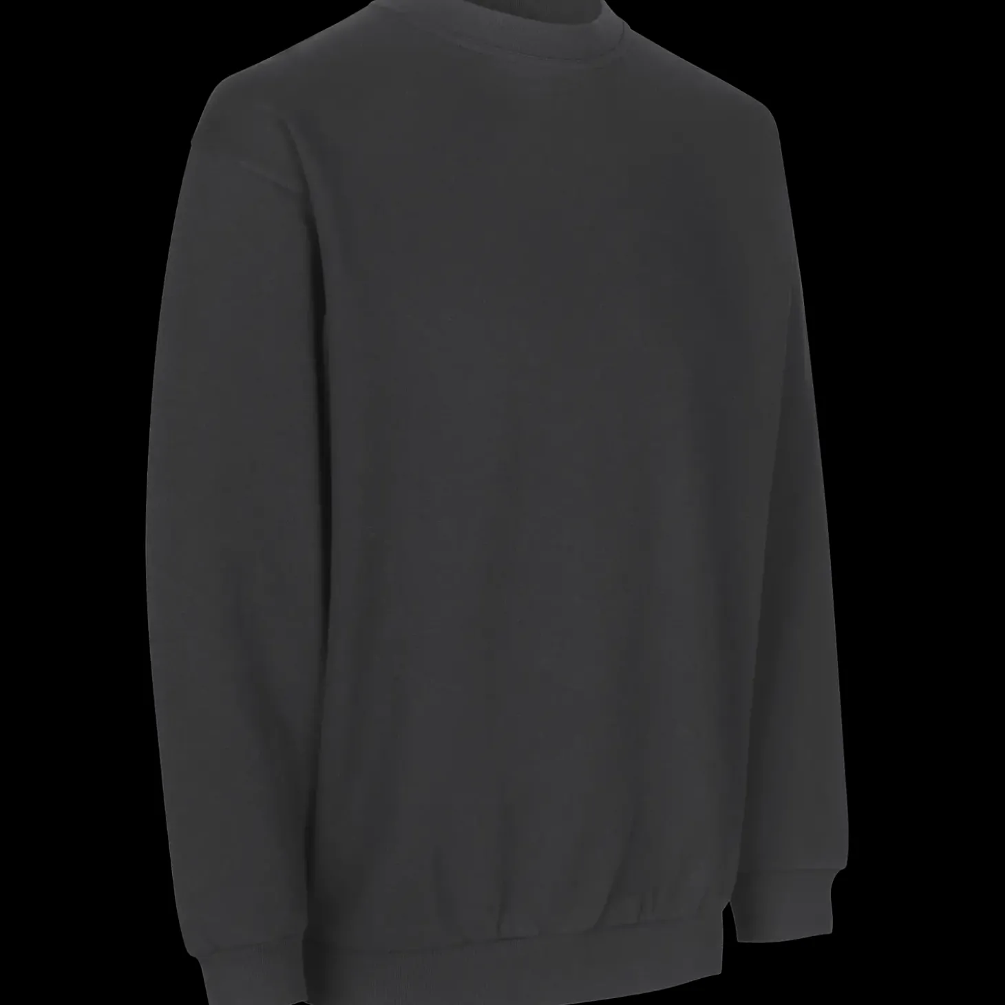 ID klassisk herre sweatshirt koks grå str. L