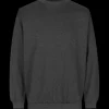 ID klassisk herre sweatshirt grafit melange str. L