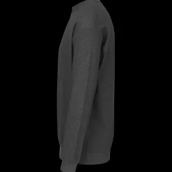 ID klassisk herre sweatshirt grafit melange str. L