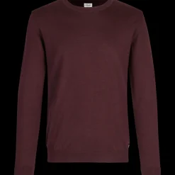ID Pullover herre bordeaux melange str. XL