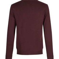 ID Pullover herre bordeaux melange str. XL