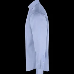 ID Seven Seas Fine Twill modern fit skjorte herre lys blå str. M