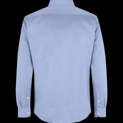 ID Seven Seas Fine Twill modern fit skjorte herre lys blå str. M