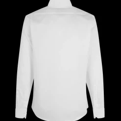 ID Seven Seas Fine Twill modern fit skjorte herre hvid str. L