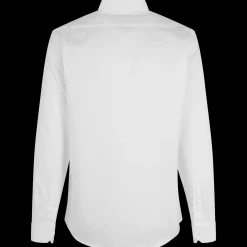 ID Seven Seas Fine Twill modern fit skjorte herre hvid str. L