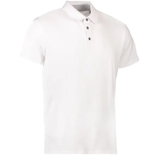 ID Seven Seas herre poloshirt hvid str. M