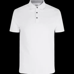 ID Seven Seas herre poloshirt hvid str. M