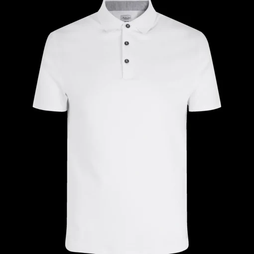 ID Seven Seas herre poloshirt hvid str. M