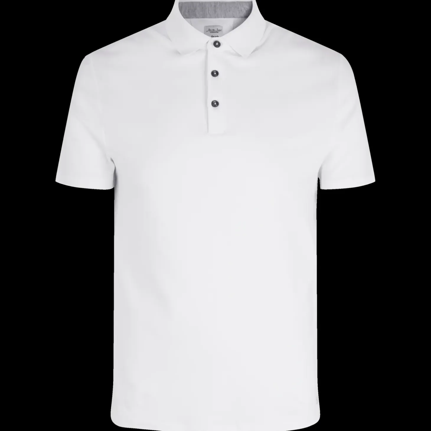 ID Seven Seas herre poloshirt hvid str. M