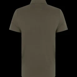 ID Seven Seas herre poloshirt oliven str. 2XL