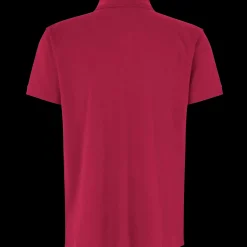 ID stretch herre poloshirt cerise str. L