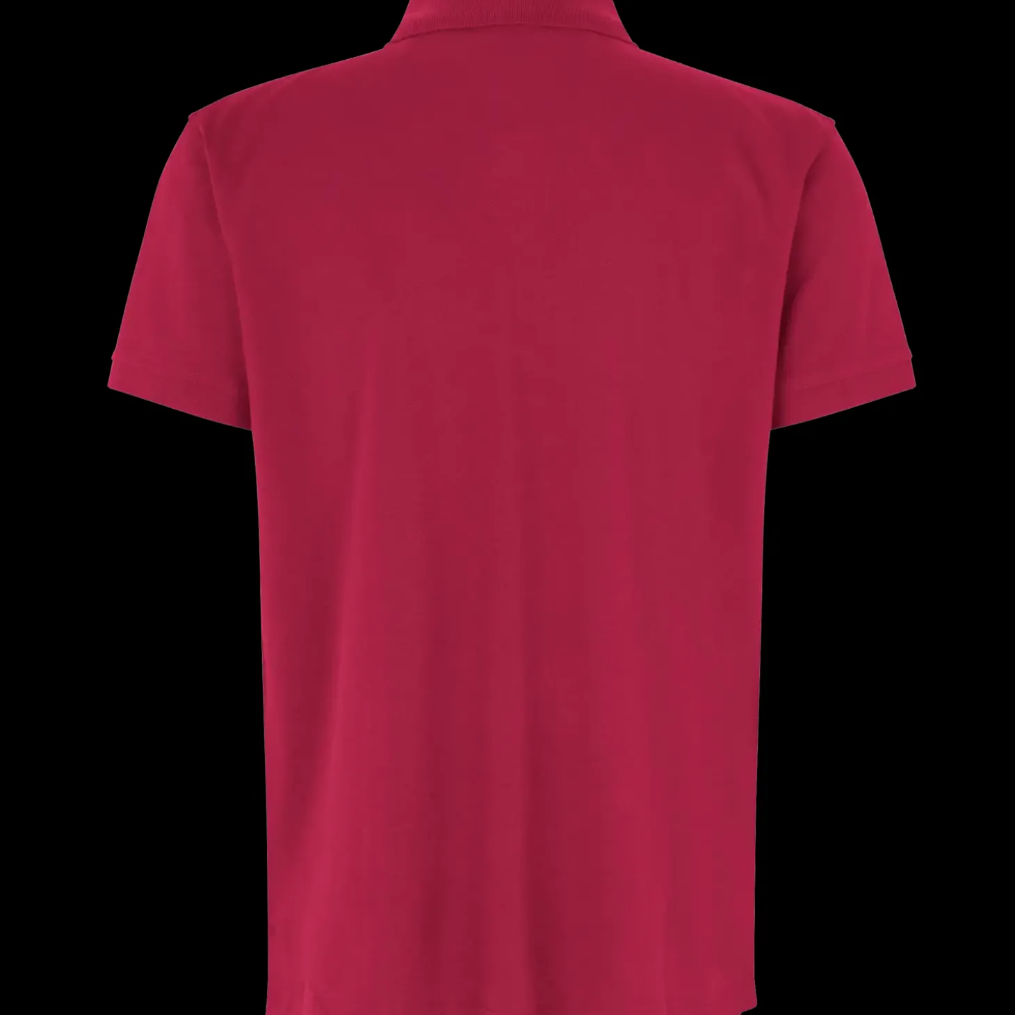 ID stretch herre poloshirt cerise str. L