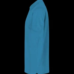 ID stretch herre poloshirt turkis str. 2XL