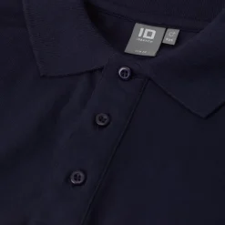 ID stretch herre poloshirt navy str. L