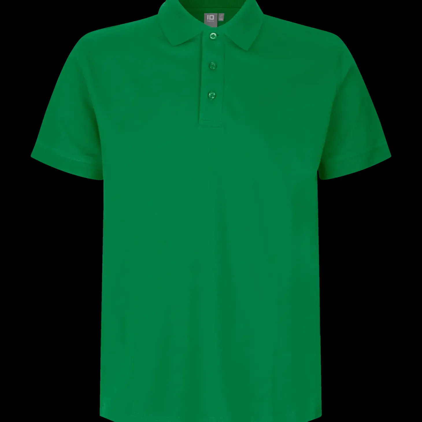 ID stretch herre poloshirt grøn str. L