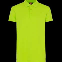 ID stretch herre poloshirt lime str. 2XL