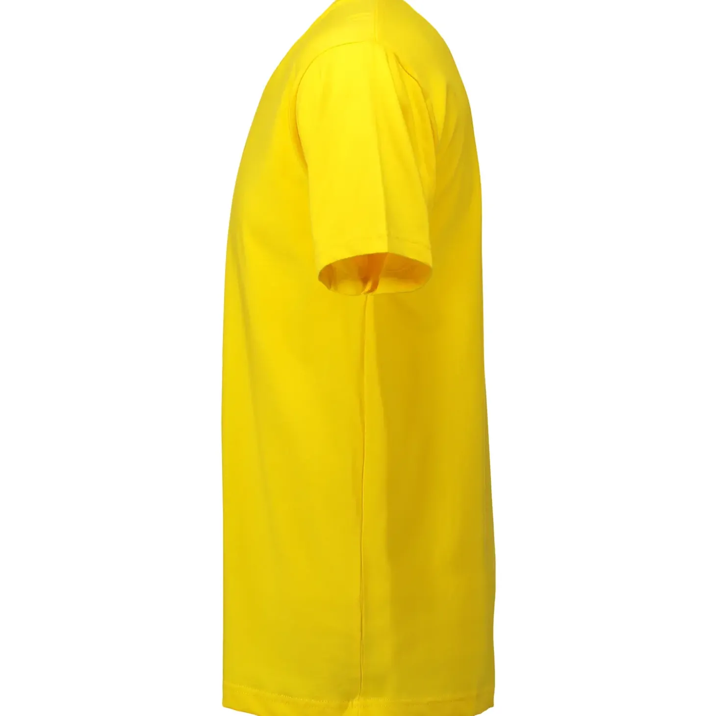 ID T-Time t-shirt kortærmet gul str. 2XL