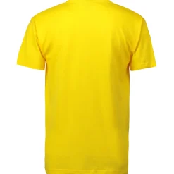 ID T-Time t-shirt kortærmet gul str. 2XL