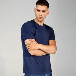 ID T-Time t-shirt kortærmet navy str. M