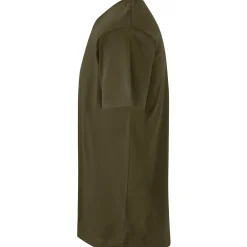 ID T-Time t-shirt kortærmet oliven str. L