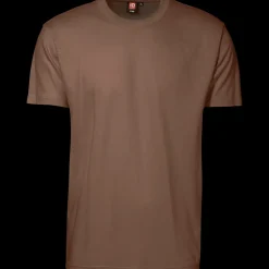 ID T-Time t-shirt kortærmet mocca str. L