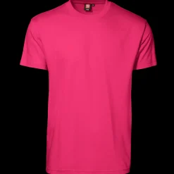 ID T-Time t-shirt kortærmet pink str. 2XL