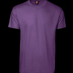 ID T-Time t-shirt kortærmet lilla str. S