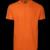 ID T-Time t-shirt kortærmet orange str. L