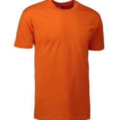 ID T-Time t-shirt kortærmet orange str. L