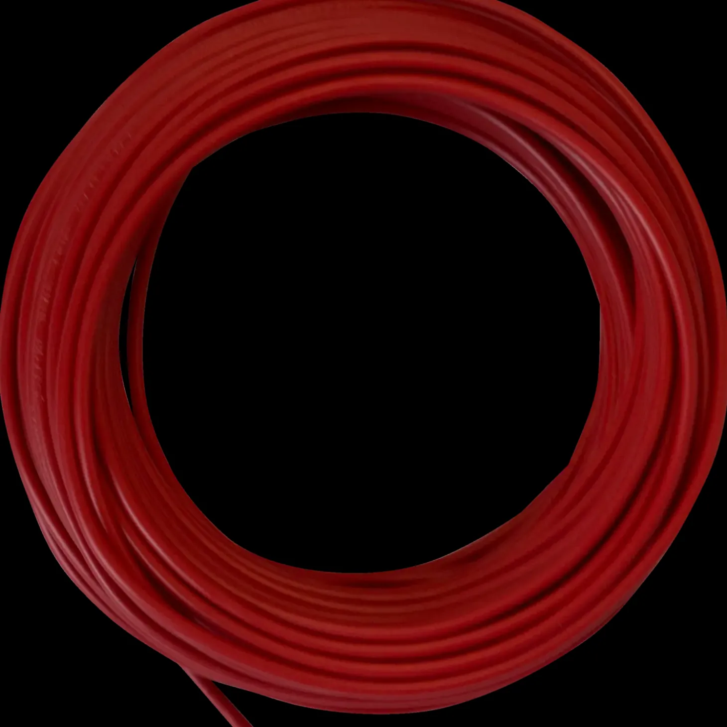 Installationsledning 10m rød