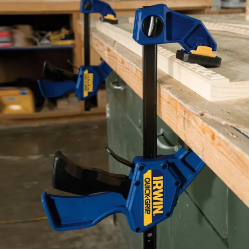 Irwin Quick-Grip Quick-Change enhåndstvinge 6"/150 mm 2-pak