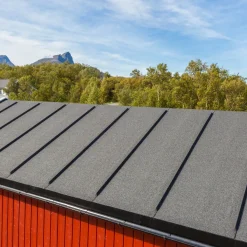 Isola 3GR selvbygger tagpap sort rll. á 1x7 m