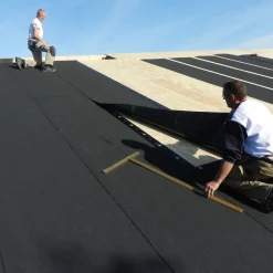 Isola Mestertekk tagpap sort rll. á 1x7 m