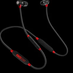 ISOTunes Xtra 2,0 EN352 høretelefoner rød/sort