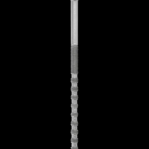 Jasa knæskrue M4x110 mm rustfrit stål
