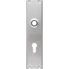 Jasa langskilt t/dråbecylinder 233x53x5 mm CC92 børstet rustfrit stål