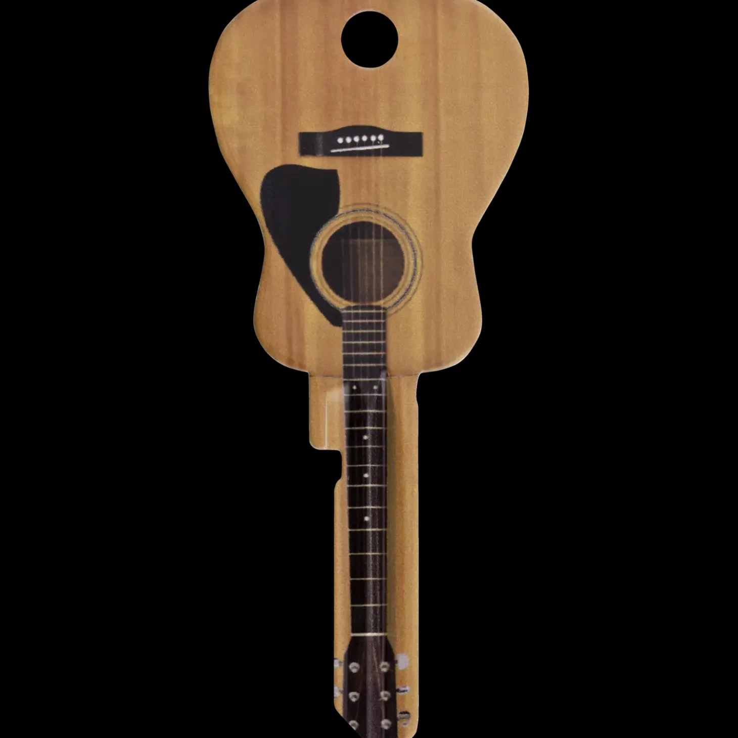 Jasa nøgleemne 6-stift guitar