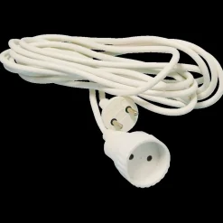 JO-EL forlængerledning 5 meter 2X1,5mm2 hvid