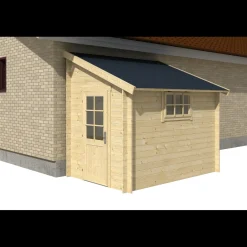 Jura redskabsskur med enkeltdør og vindue, 4,7 m²